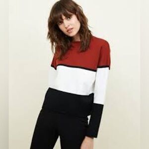 Colorblock Women's Sweater - New Look